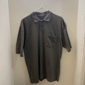 Vintage Van Heusen Tan Collared Shirt